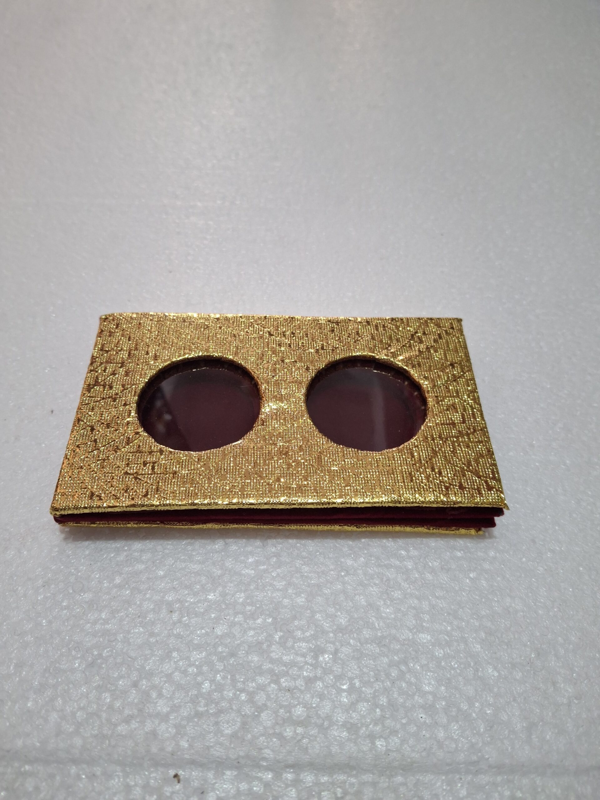 Silver Double Coin Box