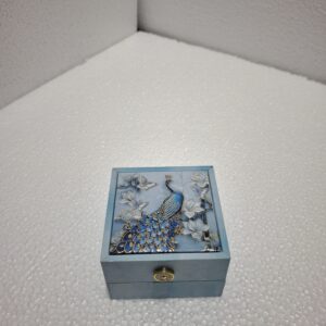 Peacock Design Ring Box
